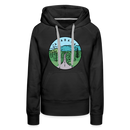 Premium Women's Alabama Hoodie - black