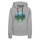 Premium Women's Alabama Hoodie - heather grey