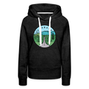 Premium Women's Alabama Hoodie - charcoal grey