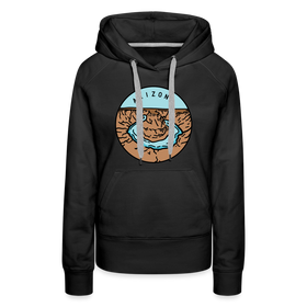 Premium Women's Arizona Hoodie - black