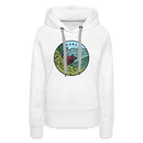 Premium Women's Arkansas Hoodie - white