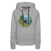 Premium Women's Arkansas Hoodie - heather grey
