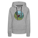 Premium Women's Arkansas Hoodie - heather grey