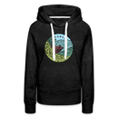 Premium Women's Arkansas Hoodie - charcoal grey