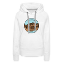 Premium Women's Colorado Hoodie - white