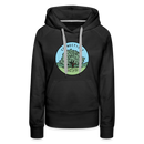 Premium Women's Connecticut Hoodie - black