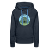 Premium Women's Connecticut Hoodie - navy
