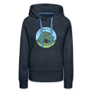 Premium Women's Connecticut Hoodie - navy