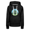 Premium Women's Connecticut Hoodie - charcoal grey