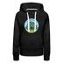 Premium Women's Connecticut Hoodie - charcoal grey