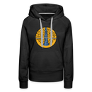 Premium Women's Delaware Hoodie - black