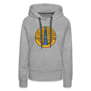 Premium Women's Delaware Hoodie - heather grey