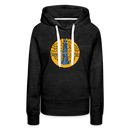Premium Women's Delaware Hoodie - charcoal grey