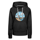 Premium Women's California Hoodie - black