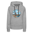 Premium Women's California Hoodie - heather grey