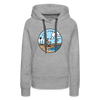 Premium Women's California Hoodie - heather grey