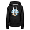 Premium Women's California Hoodie - charcoal grey