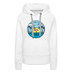 Premium Women's Florida Hoodie - white