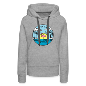 Premium Women's Florida Hoodie - heather grey