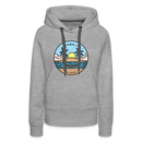 Premium Women's Hawaii Hoodie - heather grey