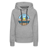 Premium Women's Hawaii Hoodie - heather grey