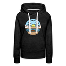 Premium Women's Hawaii Hoodie - charcoal grey