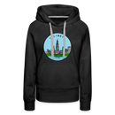 Premium Women's Illinois Hoodie - black