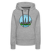 Premium Women's Illinois Hoodie - heather grey