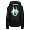 Premium Women's Illinois Hoodie - charcoal grey