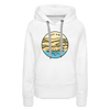 Premium Women's Indiana Hoodie - white