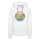 Premium Women's Indiana Hoodie - white