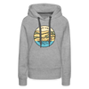 Premium Women's Indiana Hoodie - heather grey