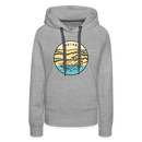 Premium Women's Indiana Hoodie - heather grey