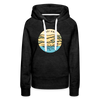 Premium Women's Indiana Hoodie - charcoal grey