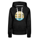 Premium Women's Indiana Hoodie - charcoal grey
