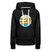 Premium Women's Indiana Hoodie - charcoal grey