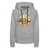 Premium Women's Iowa Hoodie - heather grey