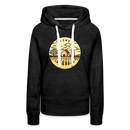 Premium Women's Iowa Hoodie - charcoal grey