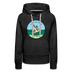 Premium Women's Louisiana Hoodie - black