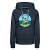 Premium Women's Louisiana Hoodie - navy