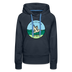 Premium Women's Louisiana Hoodie - navy