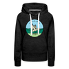 Premium Women's Louisiana Hoodie - charcoal grey