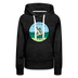 Premium Women's Louisiana Hoodie - charcoal grey