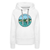 Premium Women's Maryland Hoodie - white