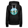 Premium Women's Maryland Hoodie - charcoal grey