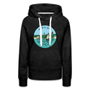 Premium Women's Maryland Hoodie - charcoal grey