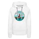 Premium Women's Massachusetts Hoodie - white
