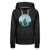 Premium Women's Massachusetts Hoodie - black