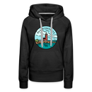Premium Women's Massachusetts Hoodie - black
