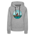 Premium Women's Massachusetts Hoodie - heather grey